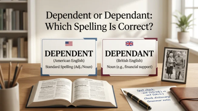 Dependent or Dependant
