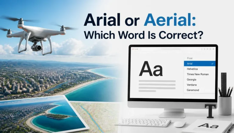 Arial or Aerial