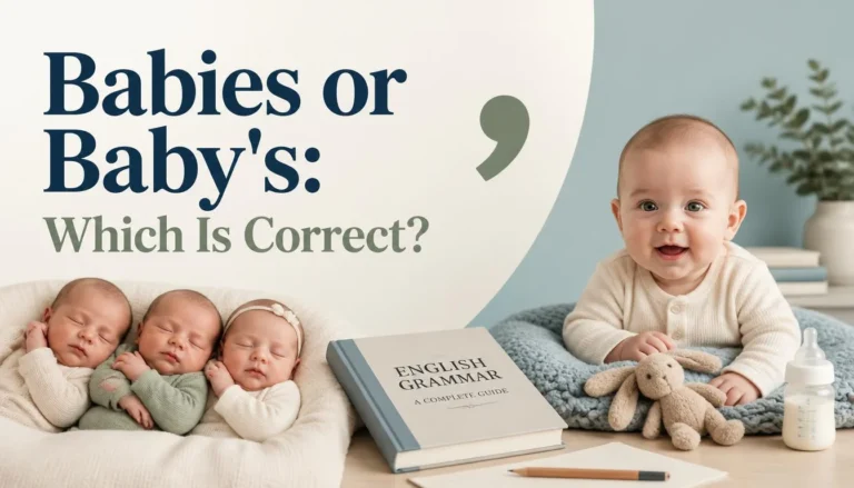 Babies or Baby's