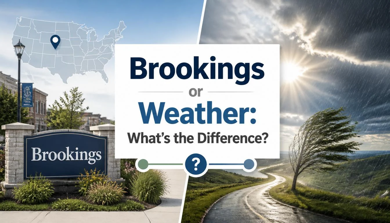 Brookings or Weather