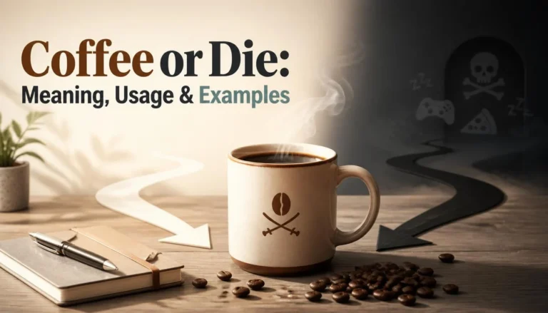 Coffee or Die