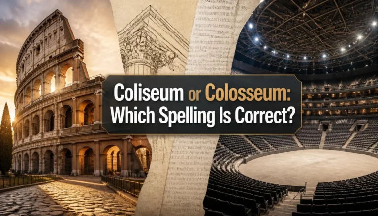 Coliseum or Colosseum