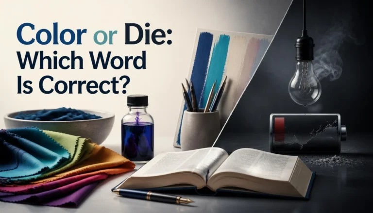 Color or Die