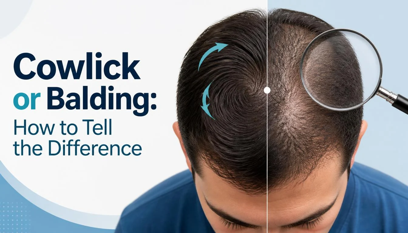 Cowlick or Balding