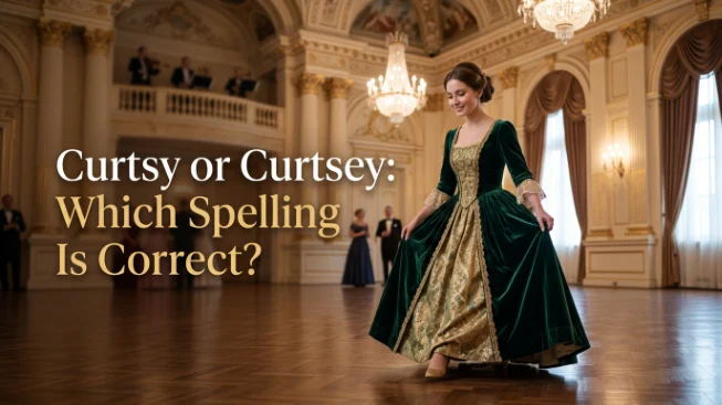 Curtsy or Curtsey