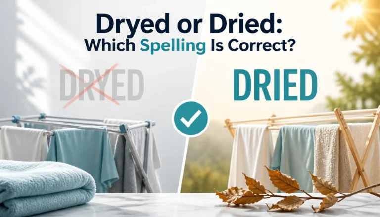 Dryed or Dried