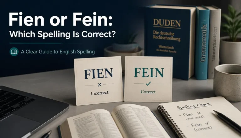 Fien or Fein