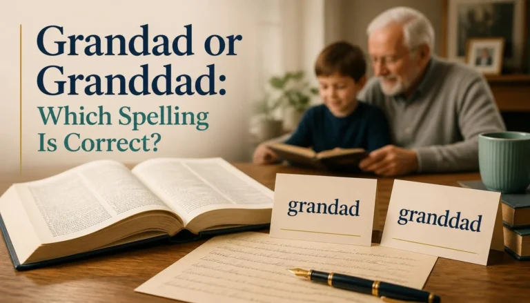 Grandad or Granddad