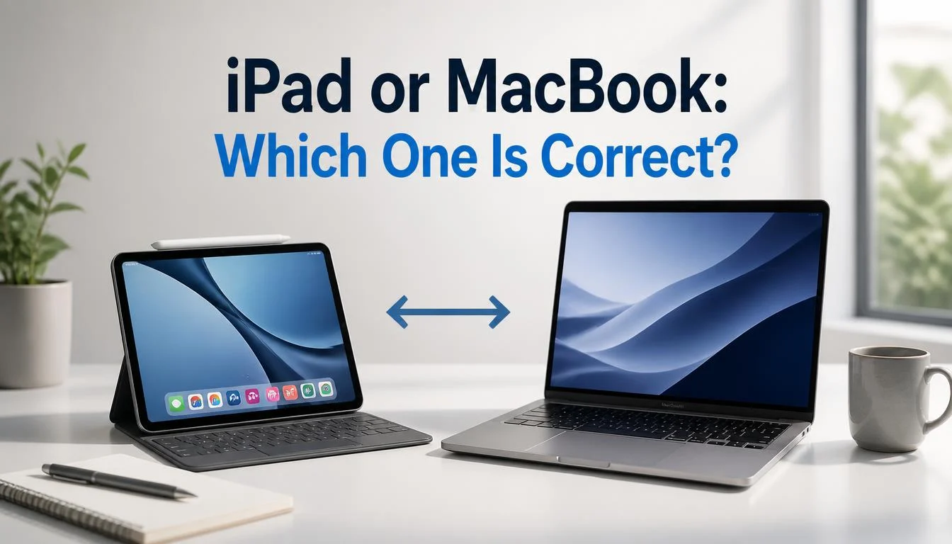 iPad or MacBook