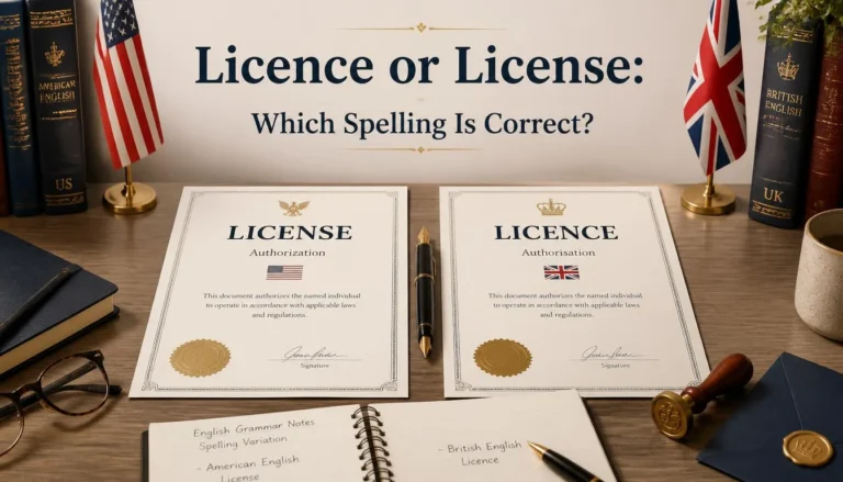 Licence or License