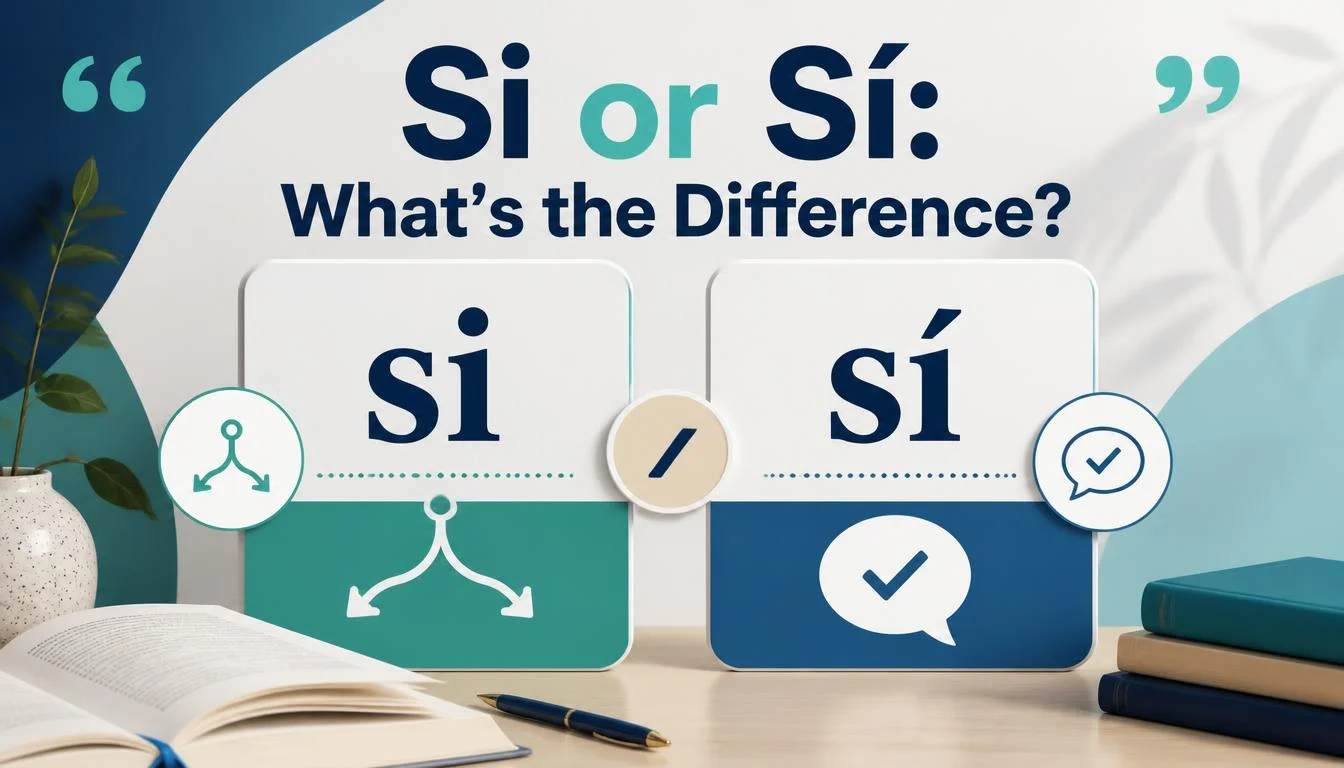 Si or Sí
