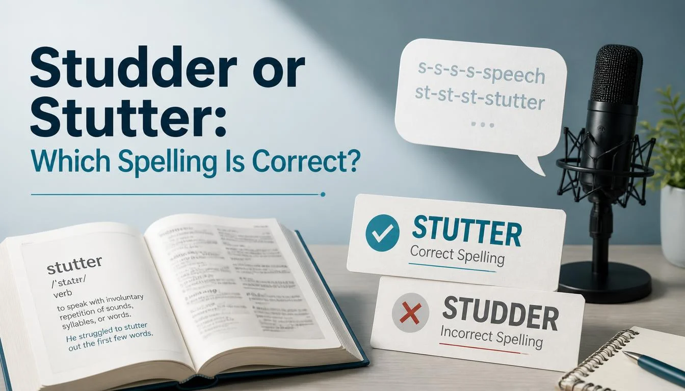 Studder or Stutter