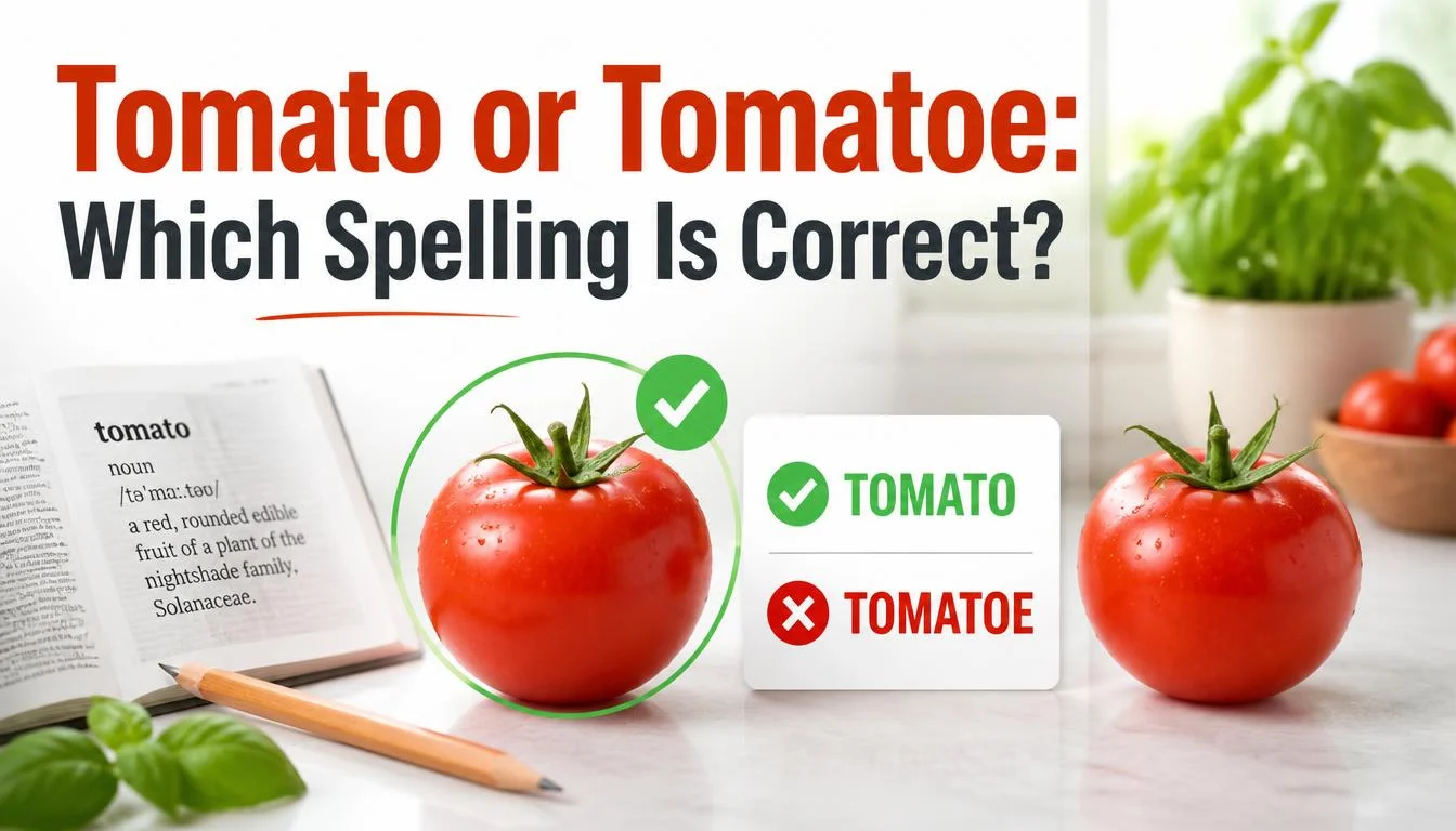 Tomato or Tomatoe
