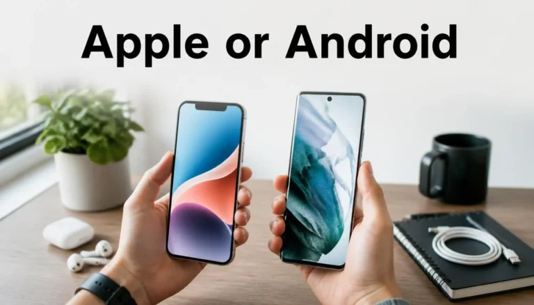 Apple or Android