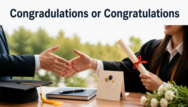 Congradulations or Congratulations