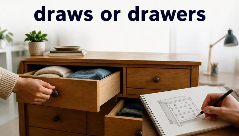 Draws or Drawers