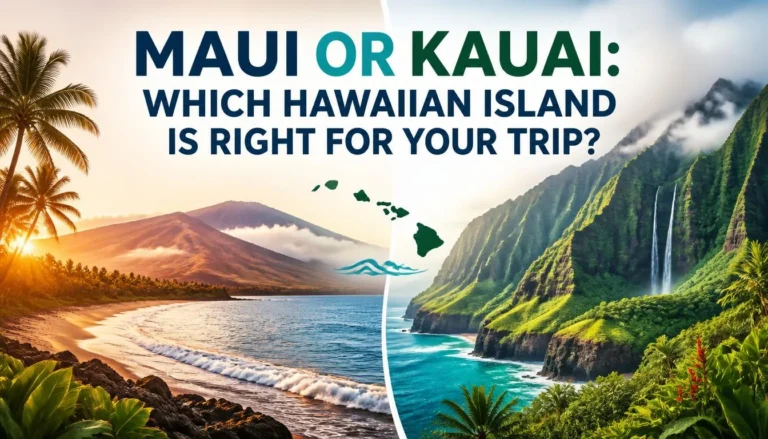 Maui or Kauai