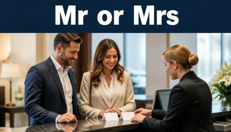 Mr or Mrs