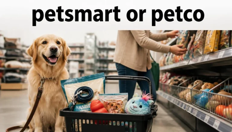 PetSmart or Petco