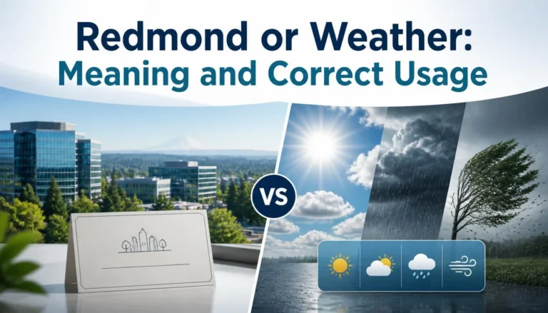 Redmond or Weather