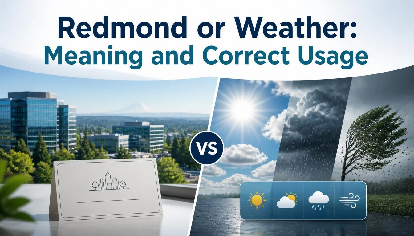 Redmond or Weather