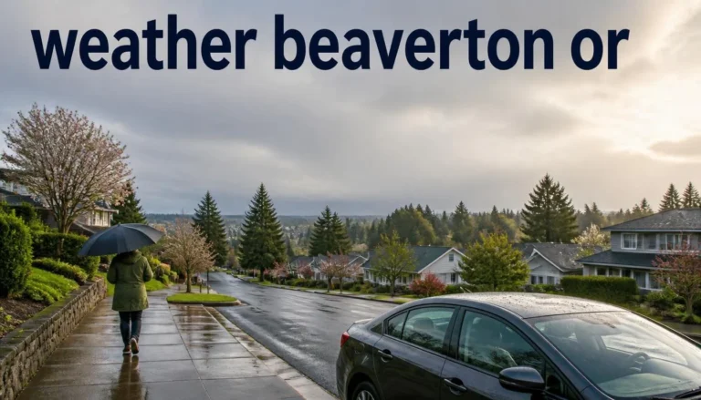 Weather Beaverton OR