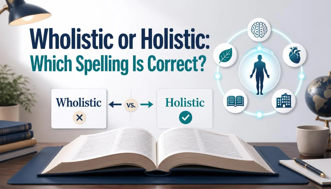 Wholistic or Holistic